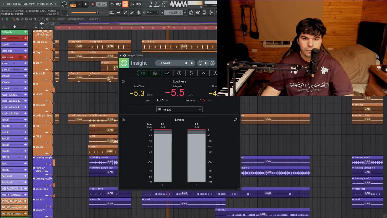 1 hora mezclando en fl studio