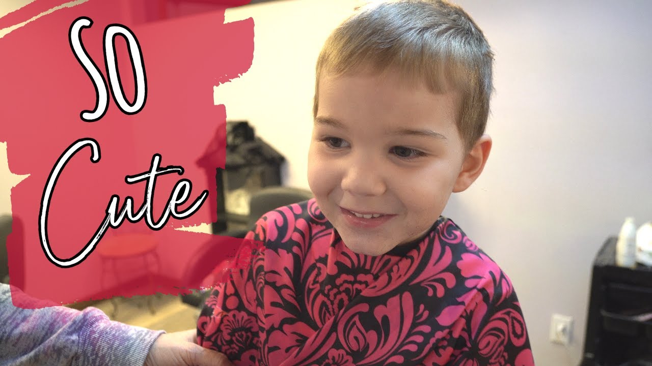 Toddler Gets A Much Needed Haircut