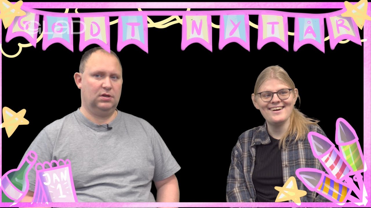 Nyt&aring;rstraditioner Hos Jaclyn og Brian