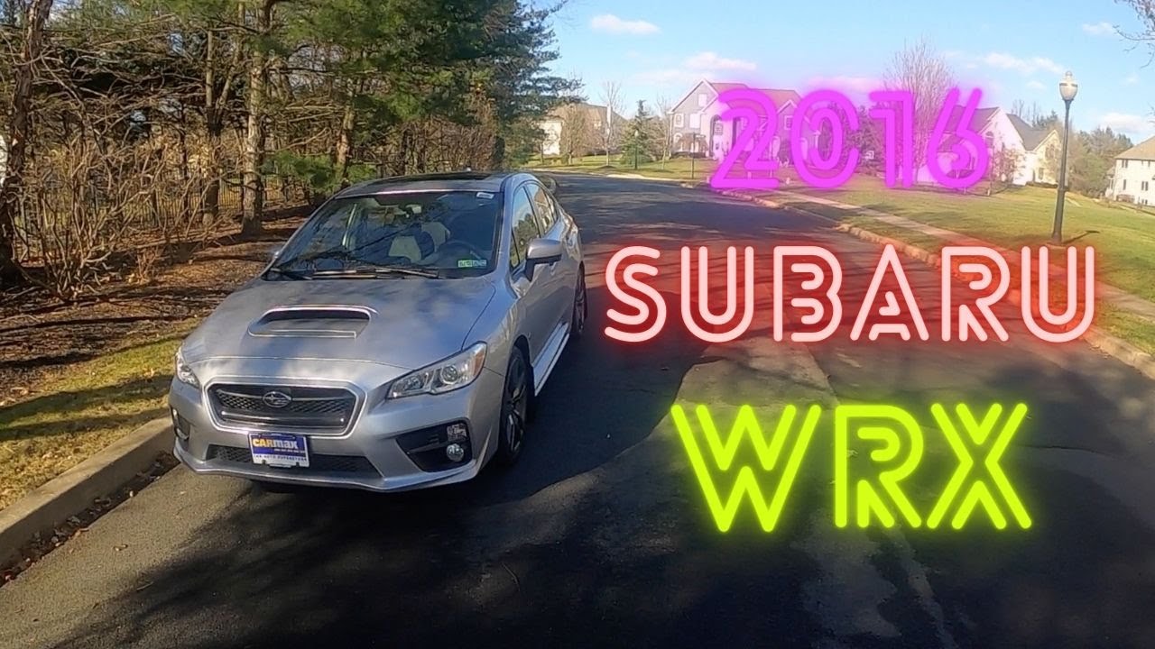 2016 Subaru WRX Premium (6-speed): Test Drive & Review
