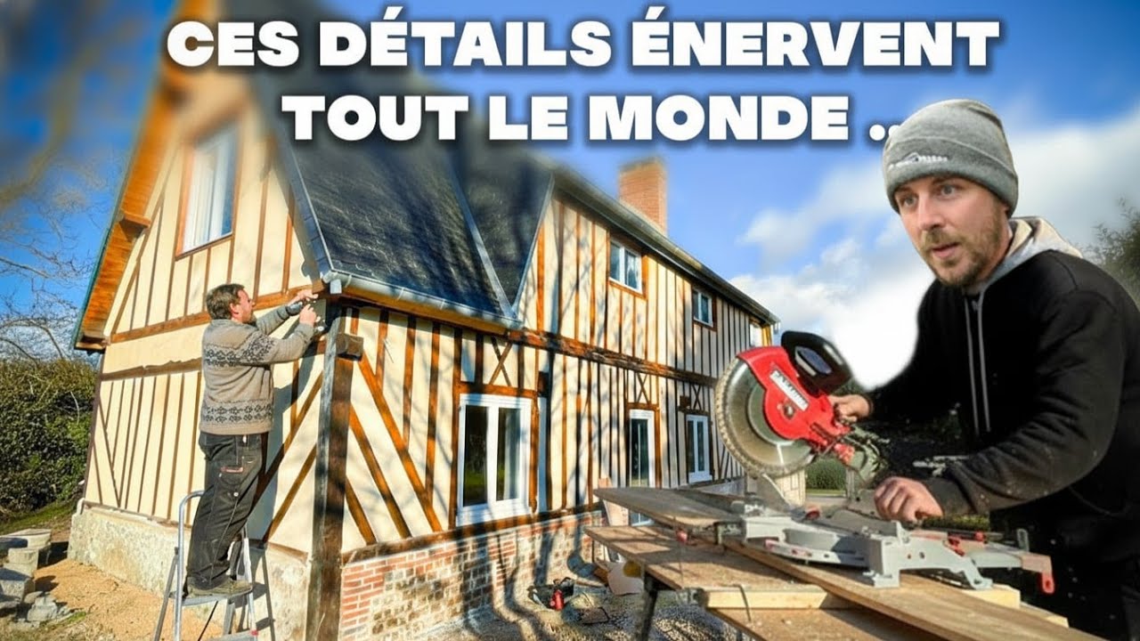 On vous montre ce que PERSONNE ne filme en RÉNOVATION… les VRAIS DÉTAILS 🏚️✨