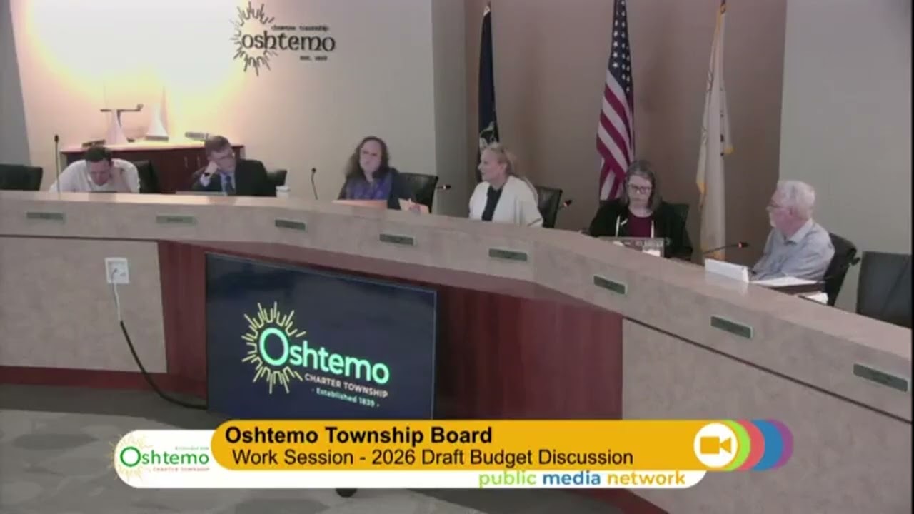 Oshtemo Township - Township Board - November 25, 2025 Meeting