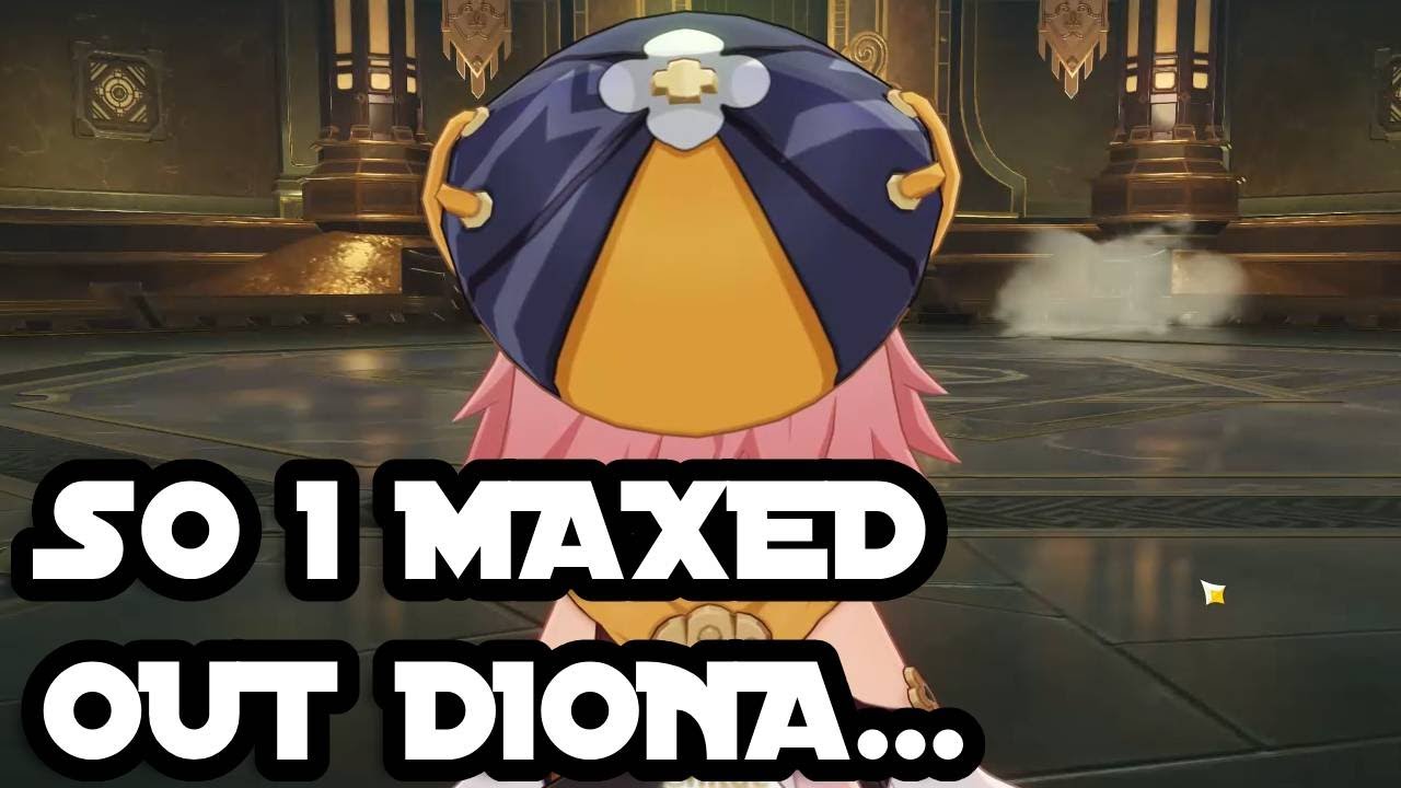 Level 90 DPS Diona (Solo)  vs Childe in less than a minute - Genshin Impact
