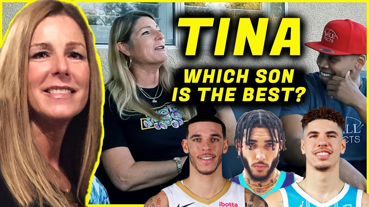 TINA TALKS: LAMELO, LONZO, LIANGELO – WHO IS THE BEST? (+FULL INTERVIEW) & BEHIND THE SCENES
