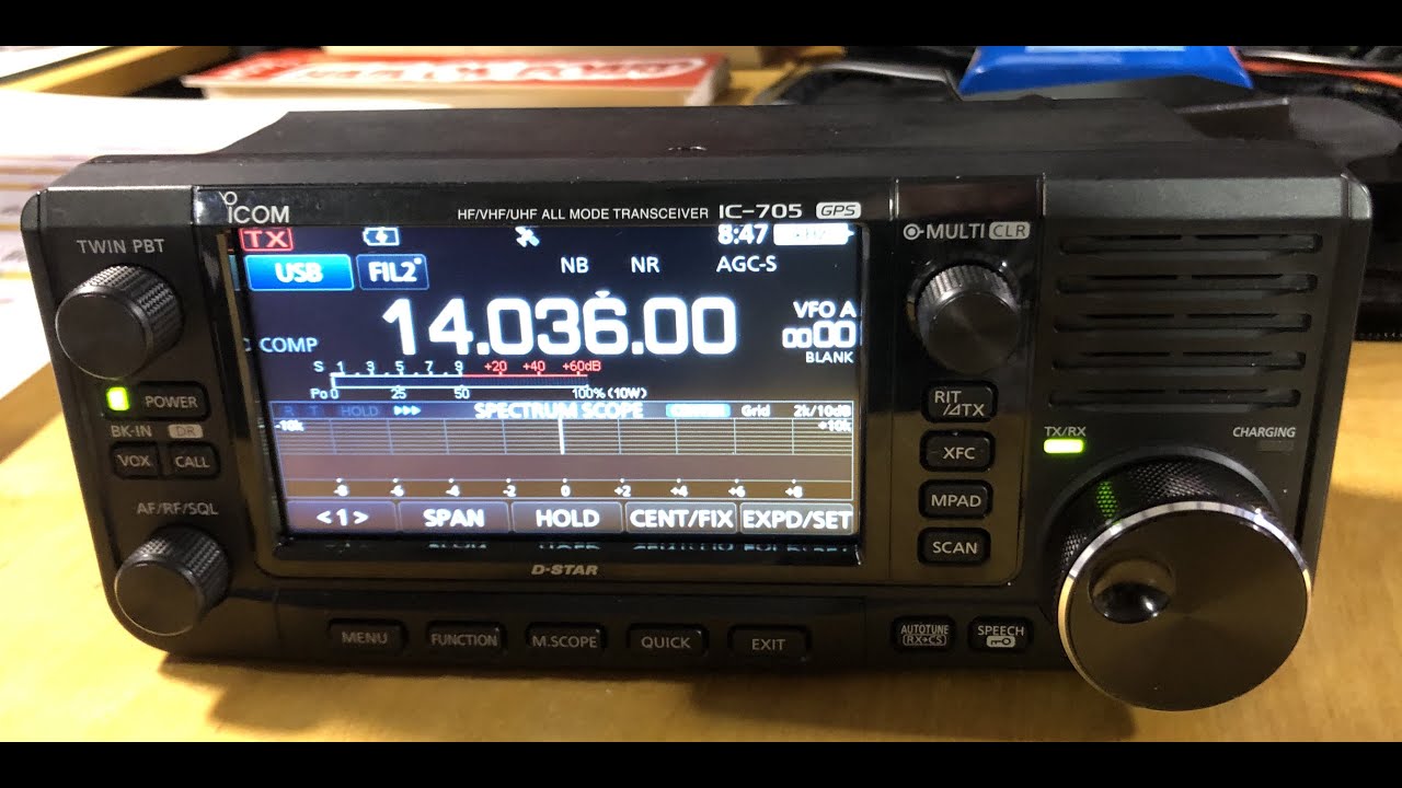 Icom IC-705 Interview with Ray Novak from Orlando Hamcation 2020.
