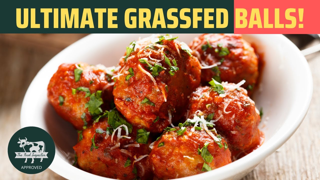 Meatball Recipe Using 100% GRASSFED BEEF!