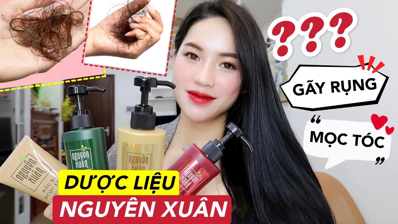 GỘI XẢ Dược liệu Nguyên Xuân | GIẢM RỤNG TÓC? [Video có Affiliate Marketing]