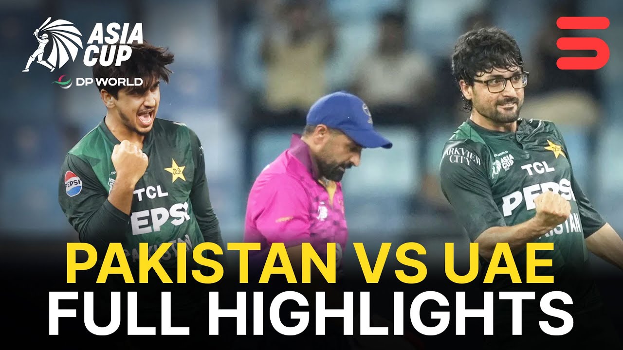 Match 10 | Pakistan vs UAE | Match Highlights | DP World Asia Cup 2025 | ZF1K