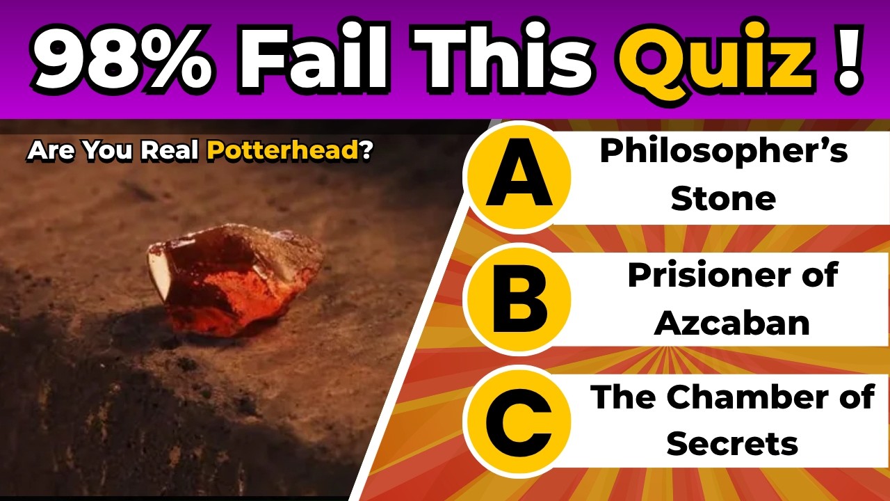 Harry Potter Quiz 🧙‍♂️ | The Magic Challenge: Philosopher’s Stone Edition #quiztime #potterhead