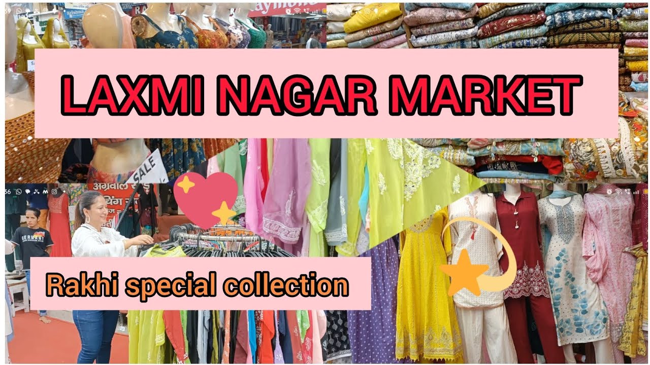 Laxmi Nagar market Delhi ✨| East Delhi's Best Market| Laxmi Nagar market ethnic collection💯