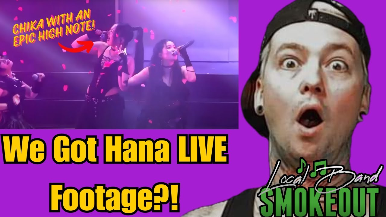 Hana - Rose ( Reaction ) FIRST LIVE PERFORMANCE EVER?