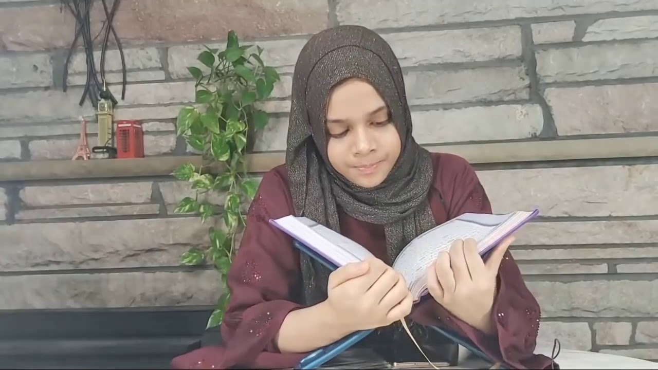 Maryam Masud laam is Reciting Surah Al-Qasas