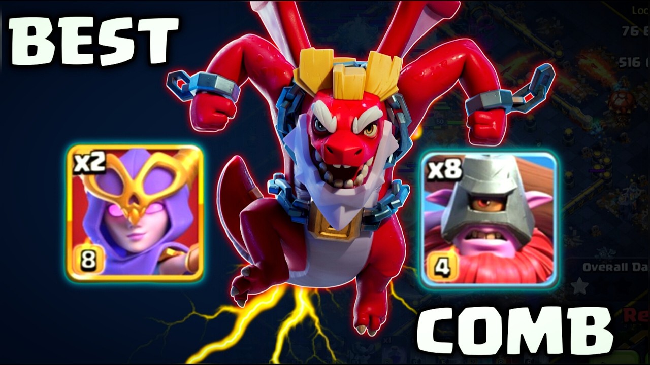 Easy To Use Strategy | Spam Thower Is Insane With x2 Super Witch! BROKEN Strategy With DRAGON DUKE
