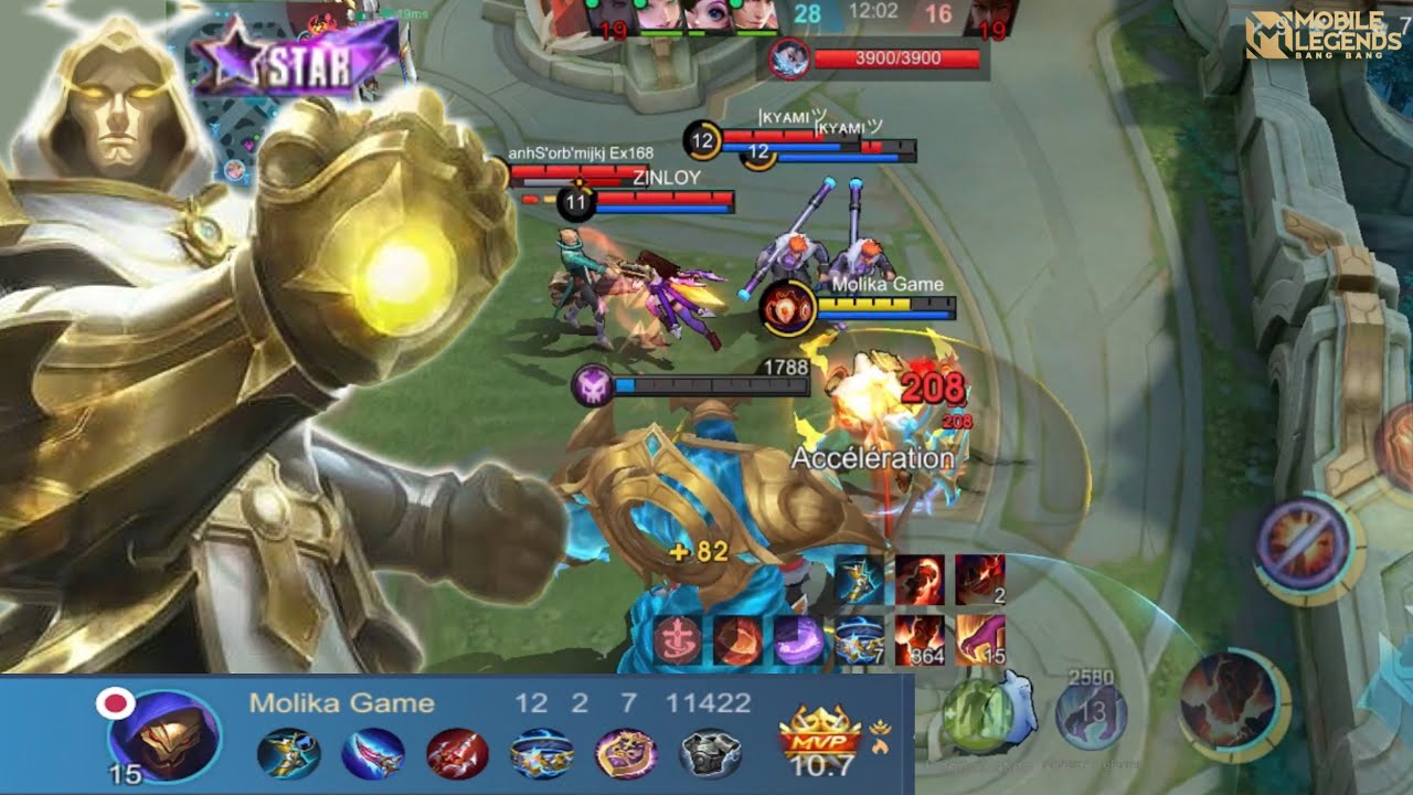 Best Jungle Aldous MVP Gameplay Mobile Legend Bang Bang🔥