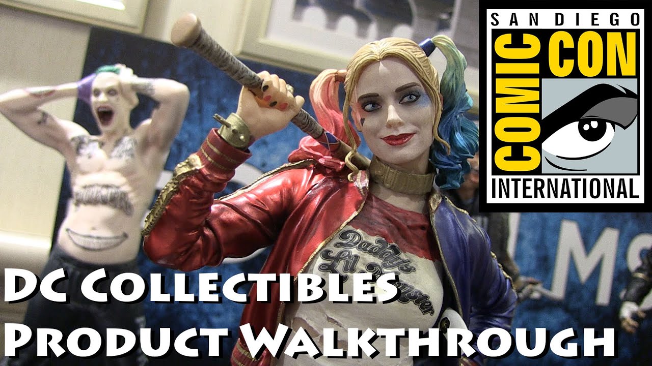 DC Collectibles Product Walkthrough at San Diego Comic Con 2016