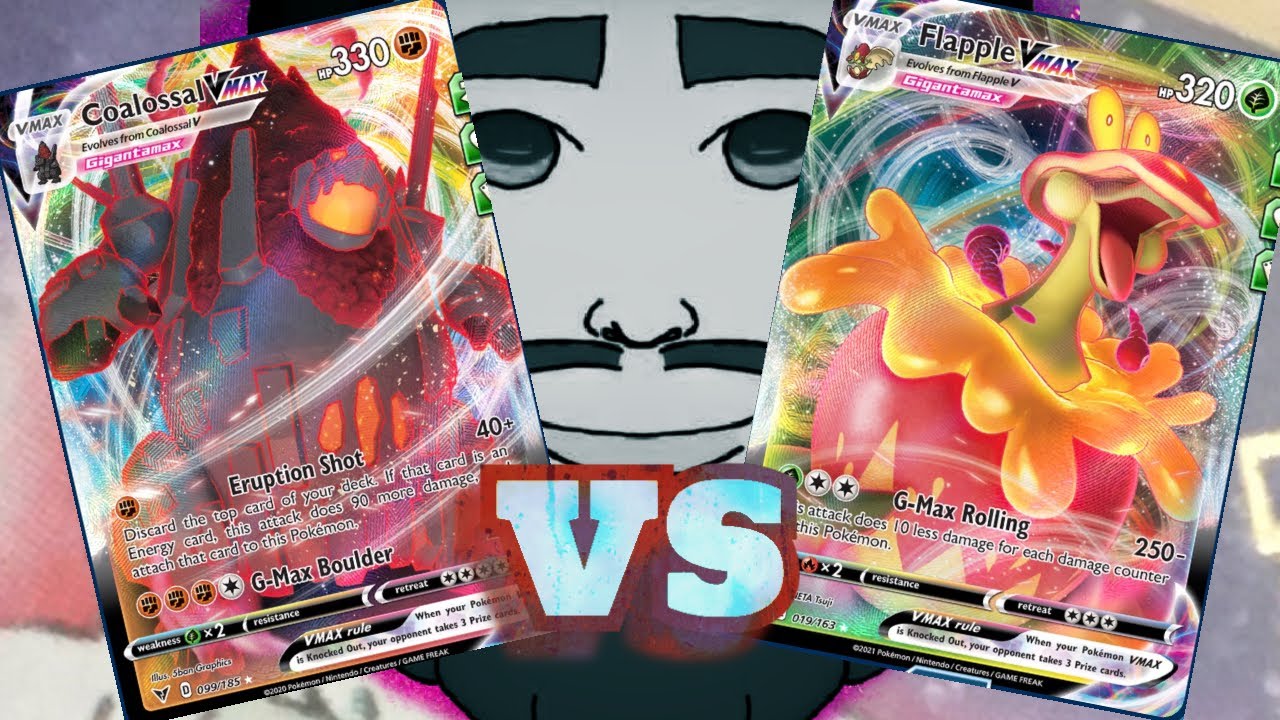 Flapple Vmax is Underrated!! Pok&eacute;mon Battle Styles Deck Gameplay TCGO // 6 Mulligans!!