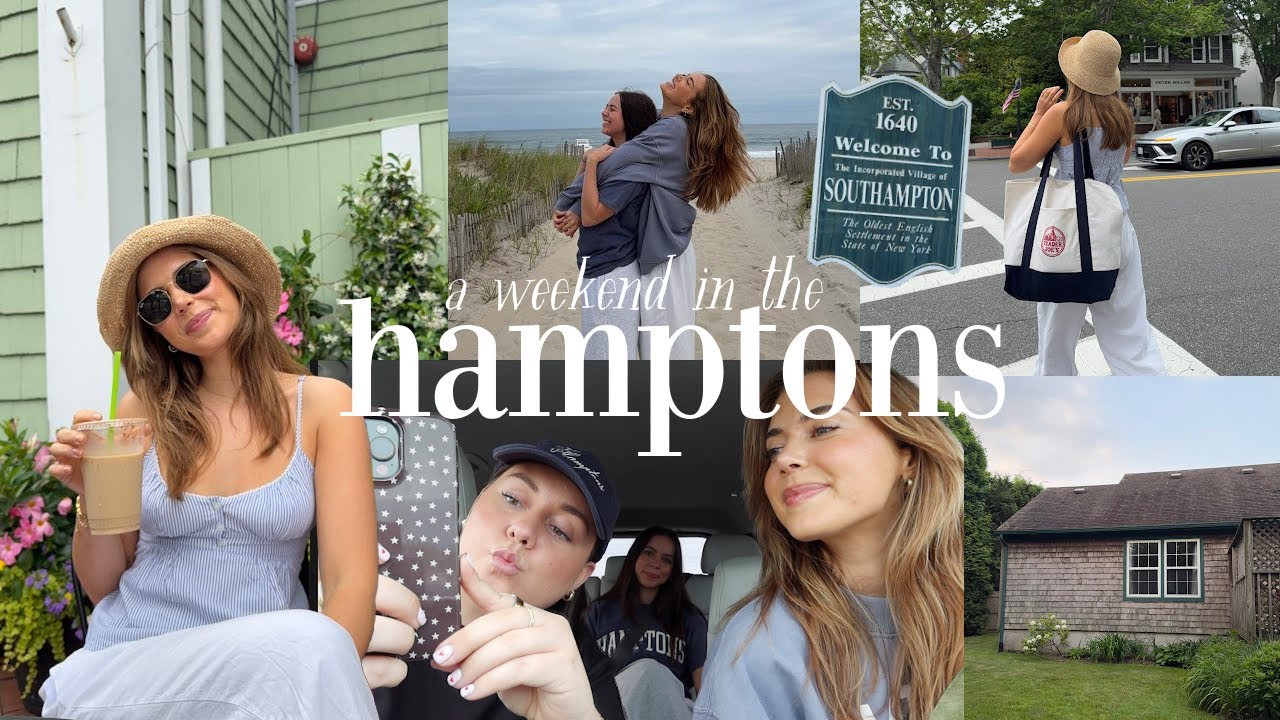 a magical weekend in The Hamptons 🛟📖🦞 airbnb, shopping, exploring & more!