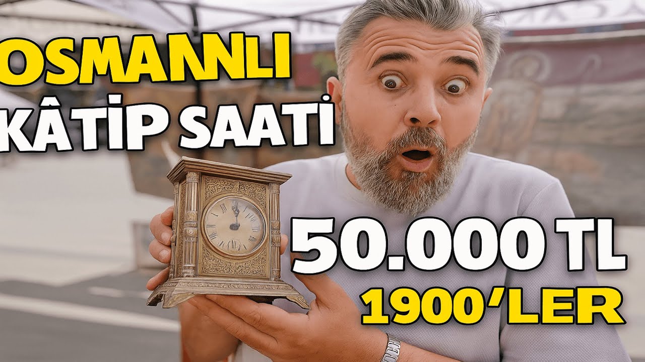Kayseri Antika Pazarı’nda Karşıma Çıkan Efsane Saat Koleksiyonu!