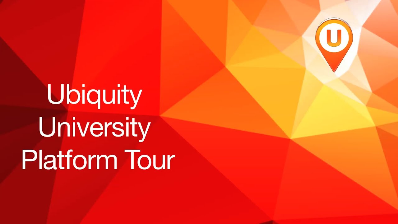 Ubiquity University Platform Tour