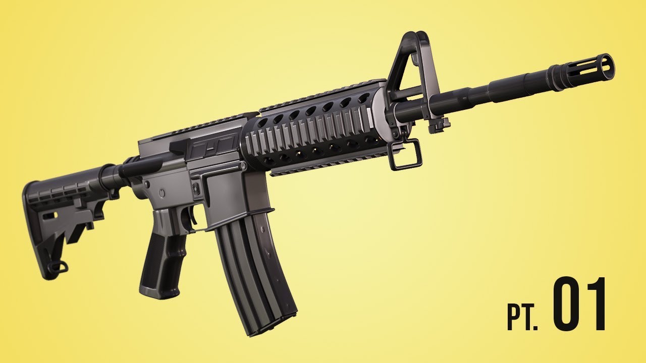 Modeling a M4 Rifle - Pt. 1 (Blender 2.6 Tutorial)