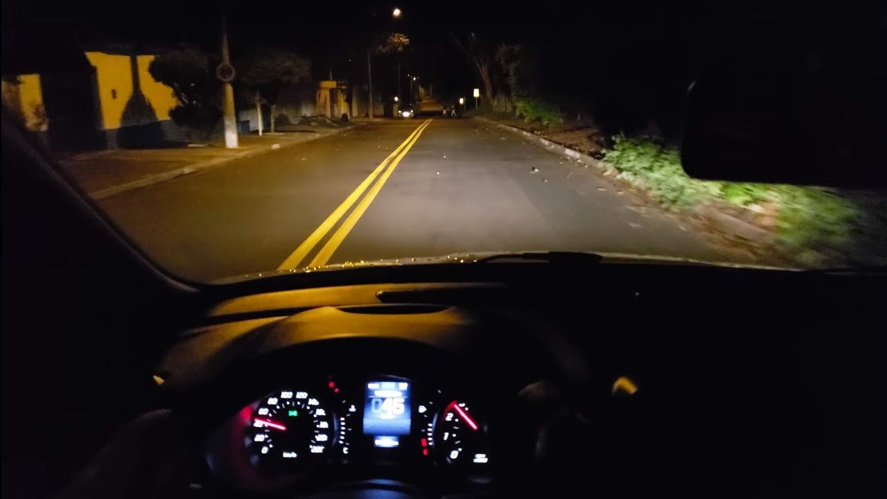 Dirigindo a noite - Periferia de Campinas | 4K POV Drive