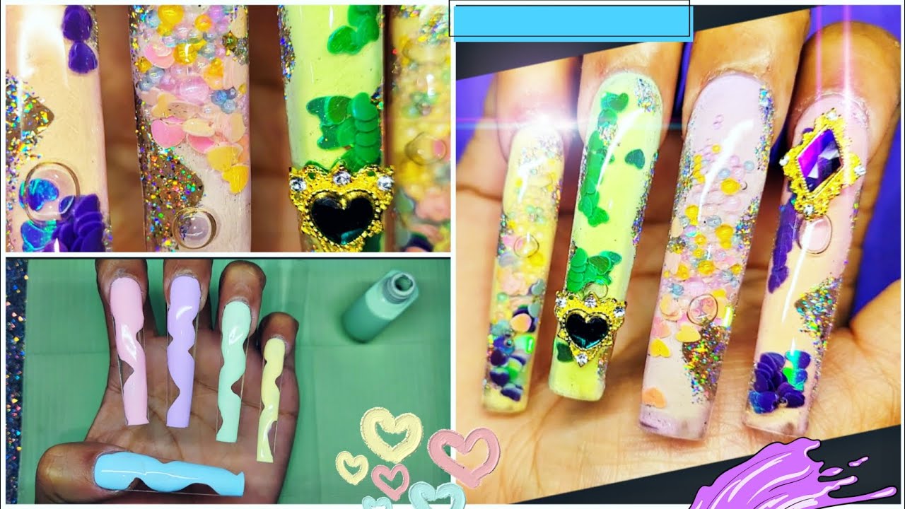 More Liquid Dome Nails?!? Say Less 🫧🧚🏾&zwj;♀️🌊🦄