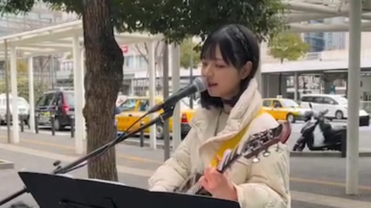 曽川咲葵「路ゲリラライブ＠川崎駅前」