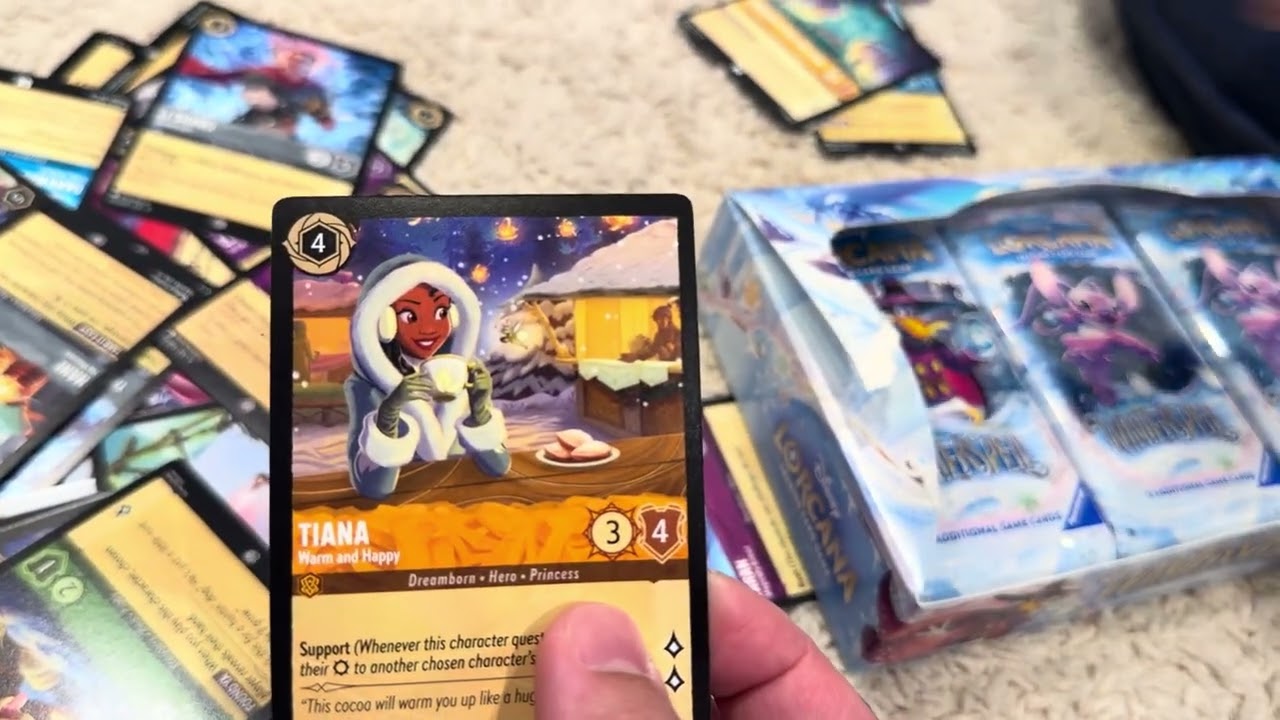 2026 Disney Lorcana Winterspell Unboxing 