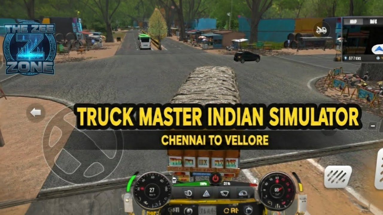 Most Realistic Truck Driving! 🇮🇳 Chennai To Vellore | Truck Master Indian Simulator