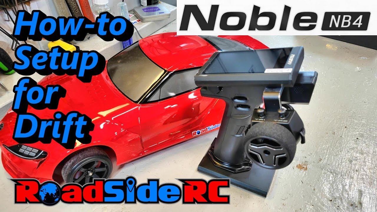 Как настроить Flysky Noble NB4 для RC Drift