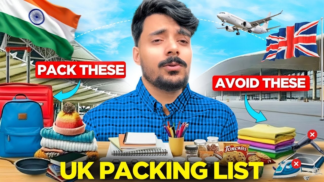 Don't Pack This Before Coming to UK ✈️ 🇬🇧  | Full Packing list for Upcoming students 2025 💰
