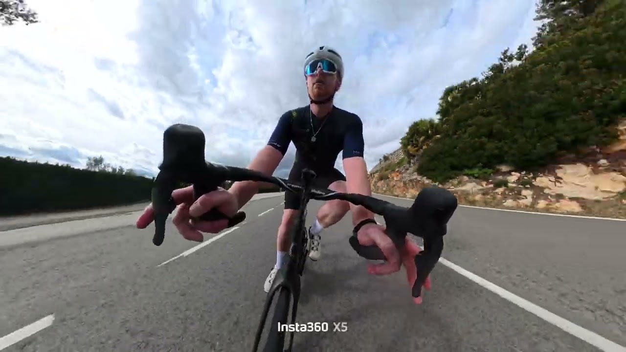 Velobavarian Traing Camp - Calpe Day 1 - Coll de Rates decent (Opposite side)