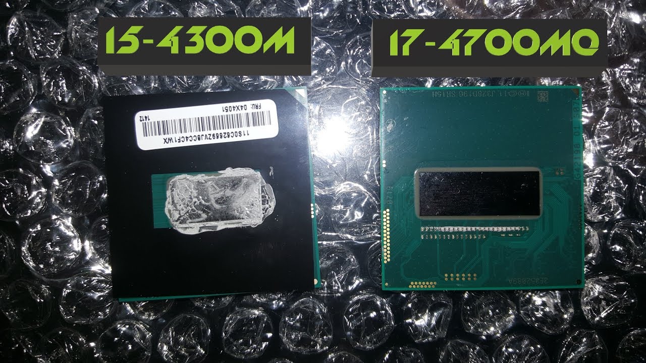 CPU UPGRADE LENOVO T440P (I7 4700MQ) (English/Espa&ntilde;ol)