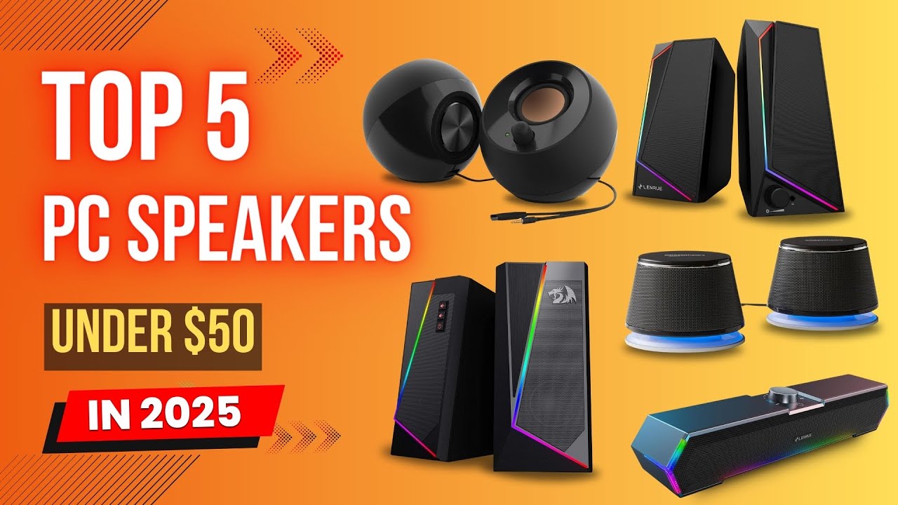 Top 5 Pc Speaker Under 50$ of 2025
