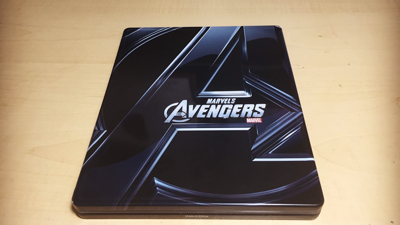 Мстители Marvel — эксклюзивная распаковка IronPack на Blu-ray от Best Buy