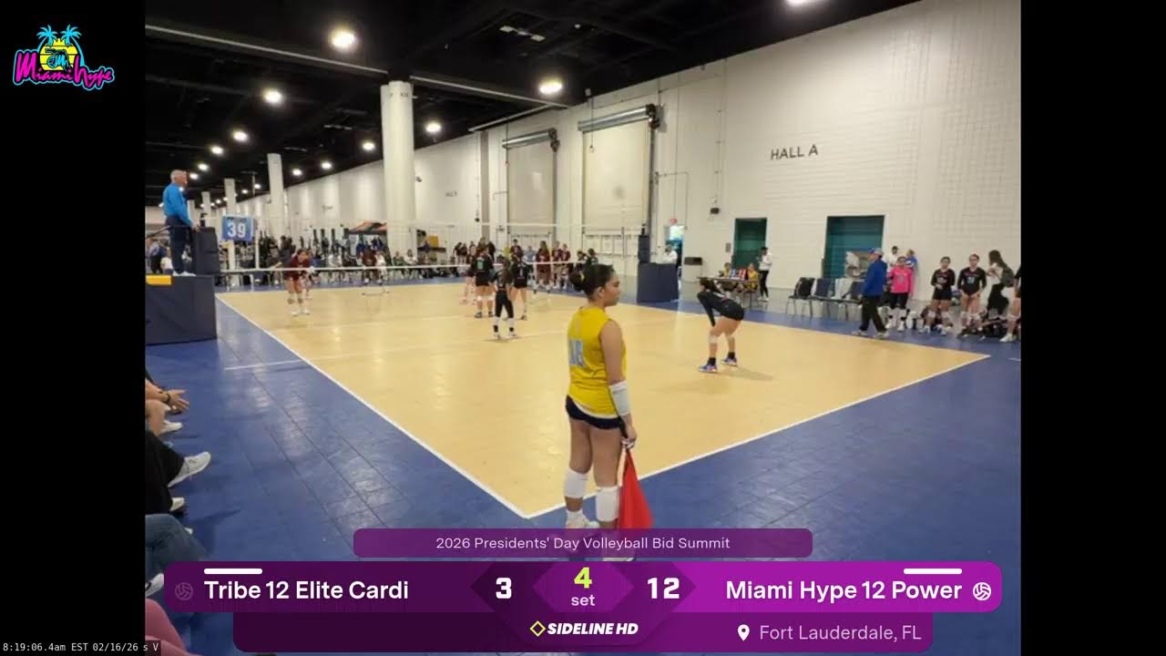 Miami Hype 12 Power vs. Tribe 12 Elite Cardi (2026.02.16)