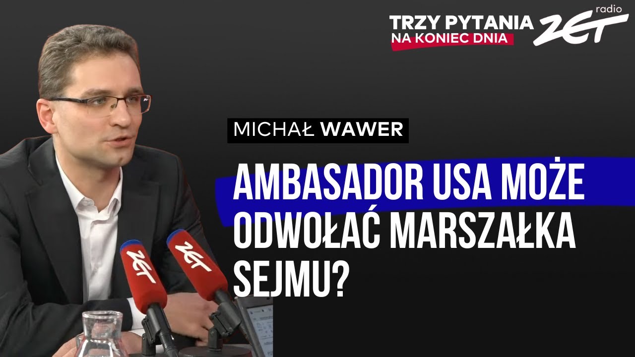 Michał Wawer - Trzy Pytania na Koniec Dnia