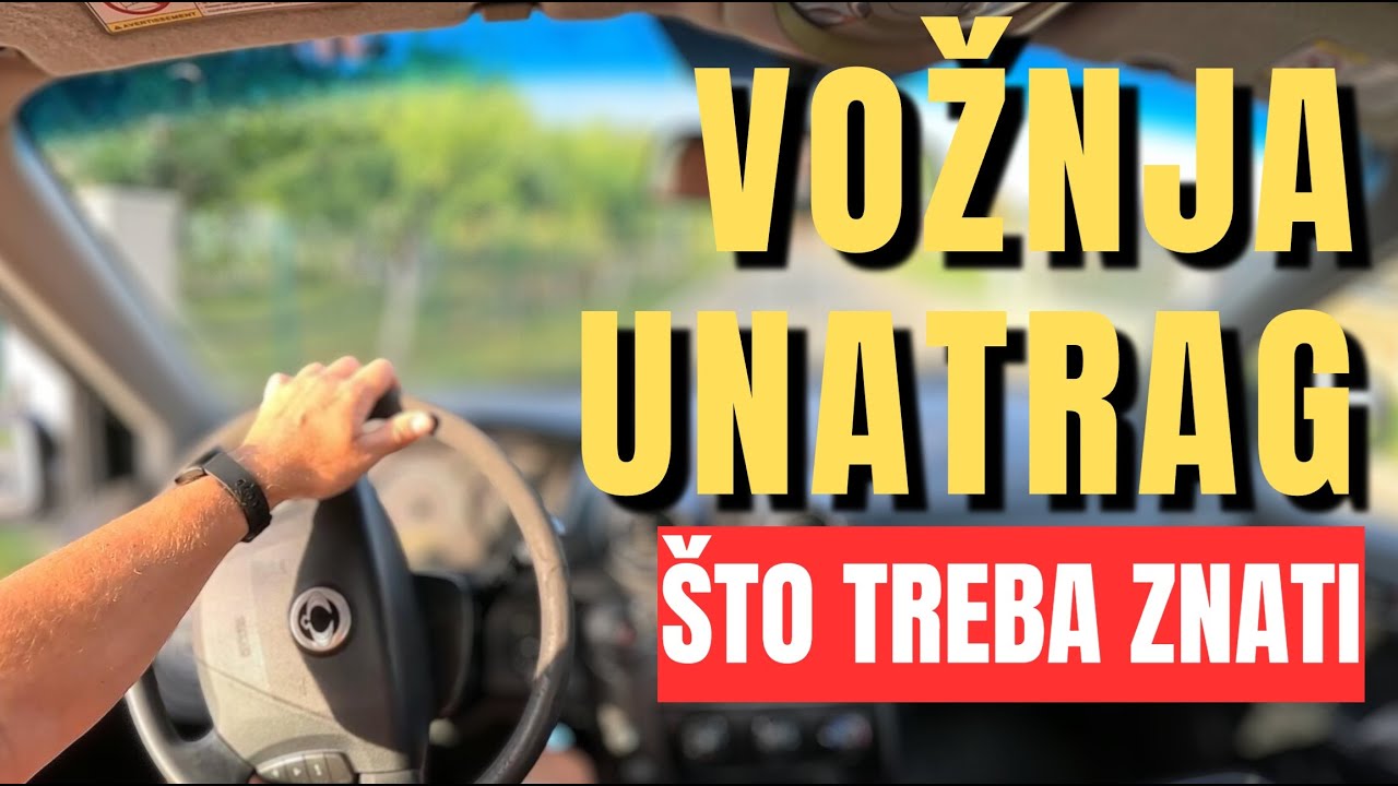 Vožnja u rikverc – 3 stvari koje moraš znati kada autom ideš unazad