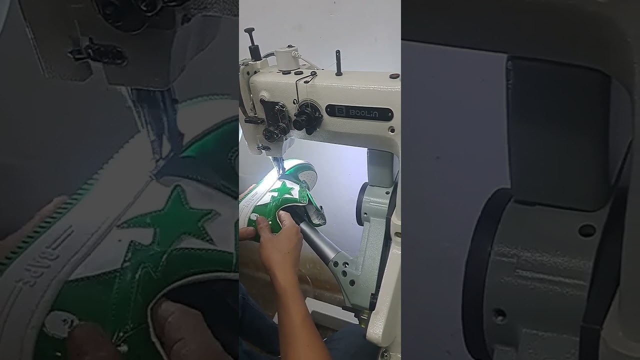 shoe side sole sewing stitching making machine sewing machine for leather shoes soles