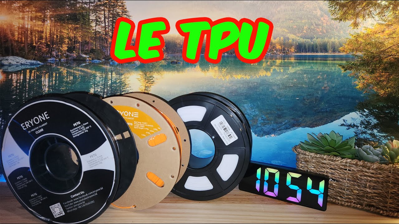 Découvrir le TPU et comment l'imprimer