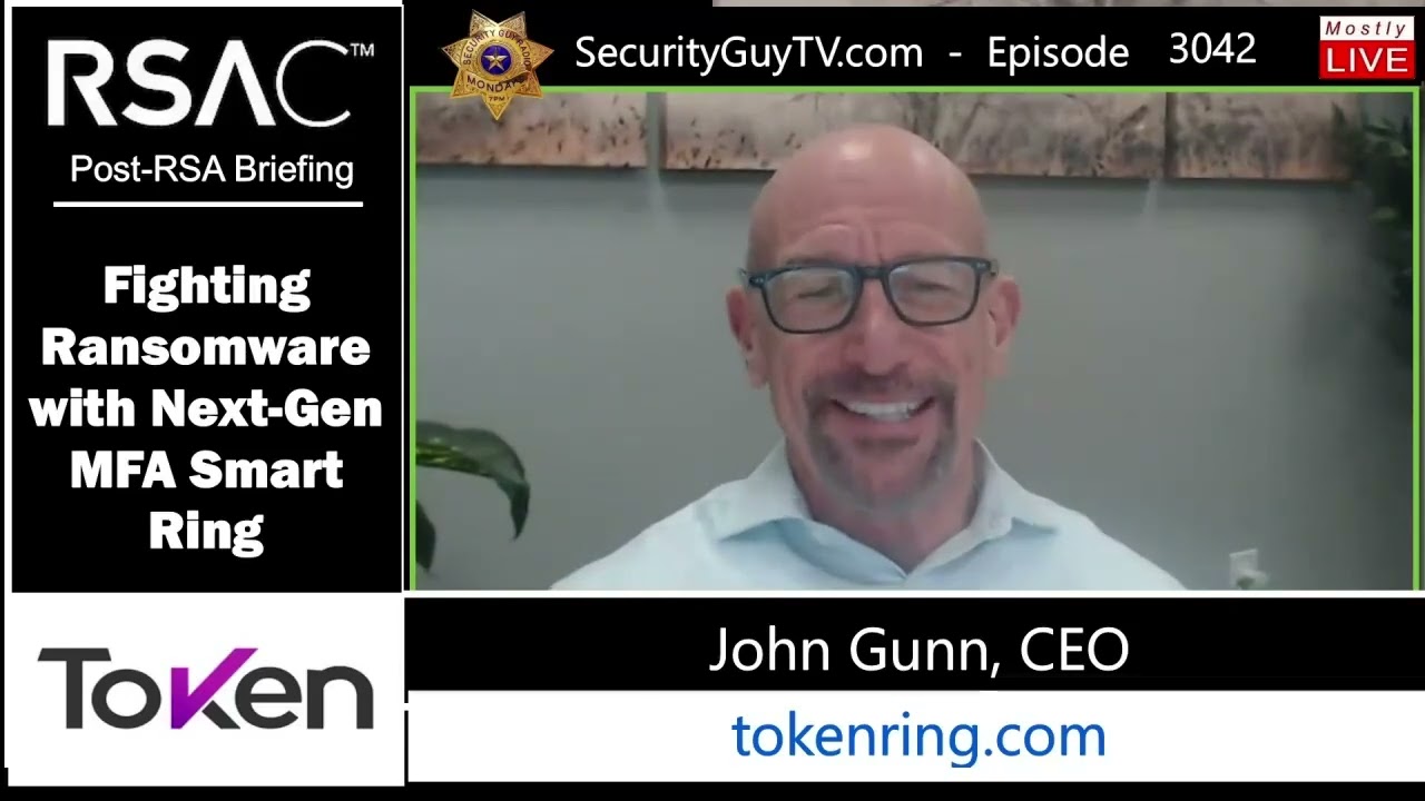 Fighting Ransomware with Next-Generation MFA Smart Ring - SecurityGuyTV interview