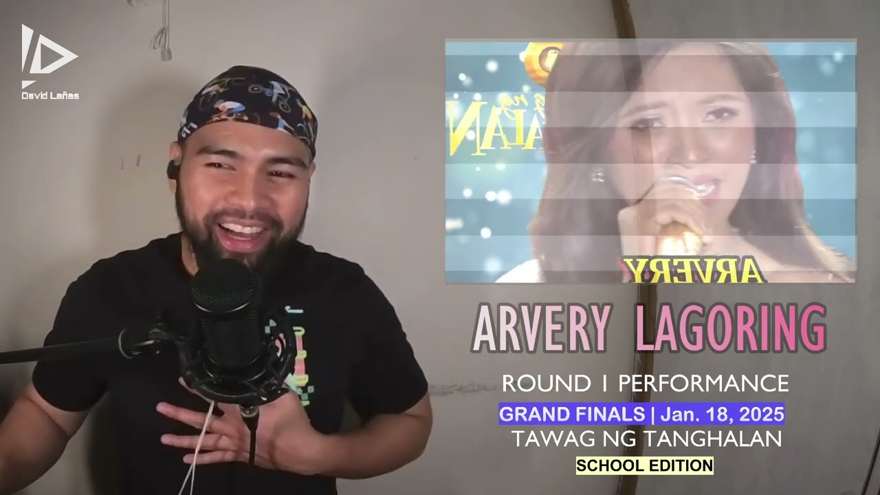 ARVERY LAGORING Grand Finals Round 1 Performance Tawag Ng Tanghalan | SINGER HONEST REACTION