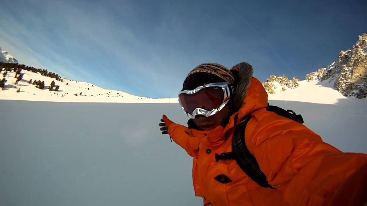 Illhorn backyard, one of my best runs in Chandolin