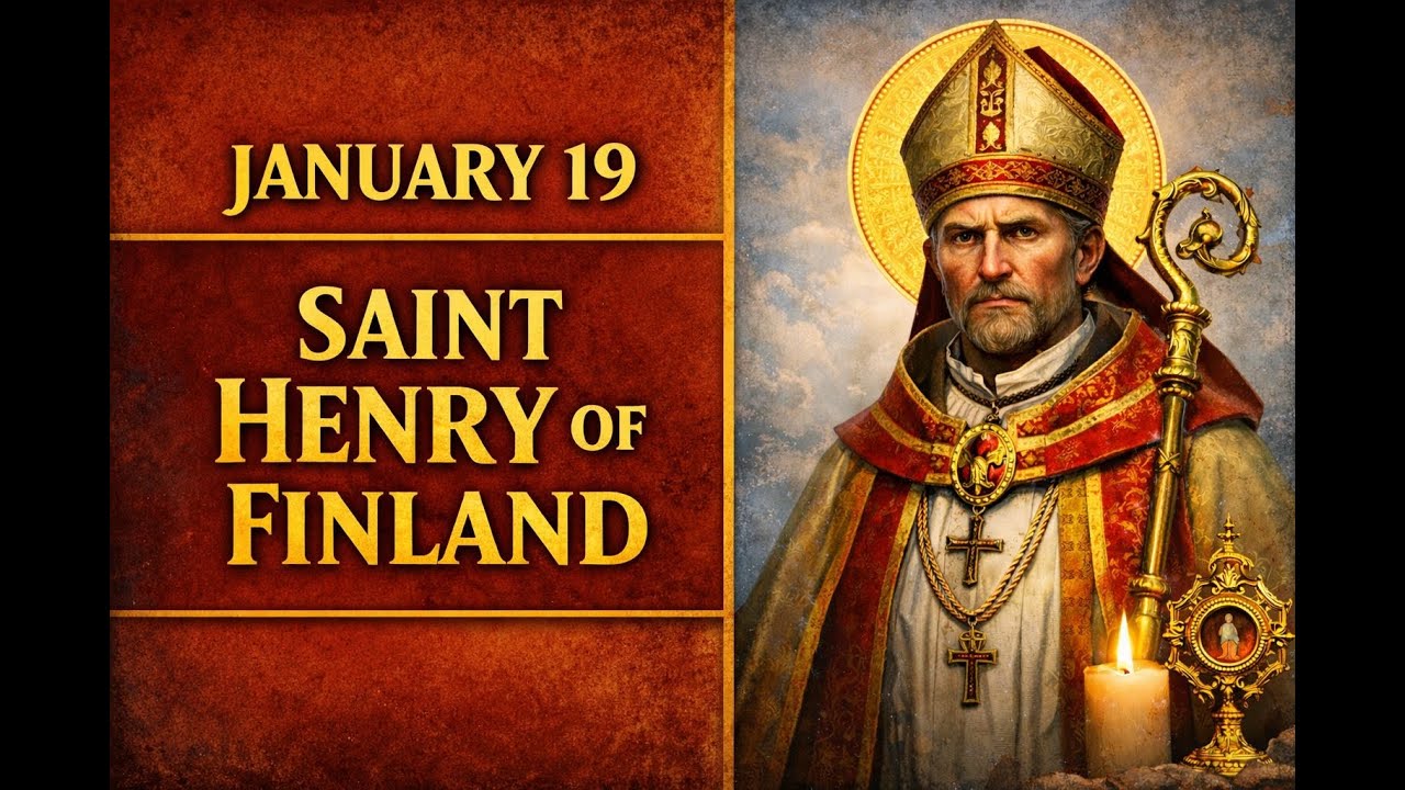 January 19 | Saint Henry of Finland: The Bishop Axed on a Frozen Lake (1156)