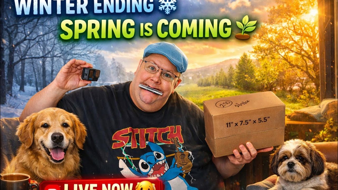 Cold Winter ❄️➡️ Spring Awakening 🌱 LIVE Chill Hangout w/ Dogs 🐶 Cozy Vibes, Coffee & Real Talk ☕