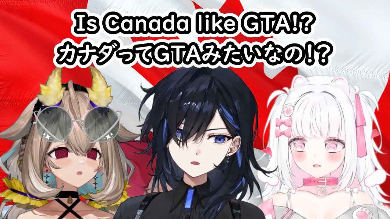 Nasa, Pico, and Yuus's Trip to Canada Part 2 | ナサ、ぴこ、ユウのカナダ旅行その2【Phase Connect】[EN/JP Subs]
