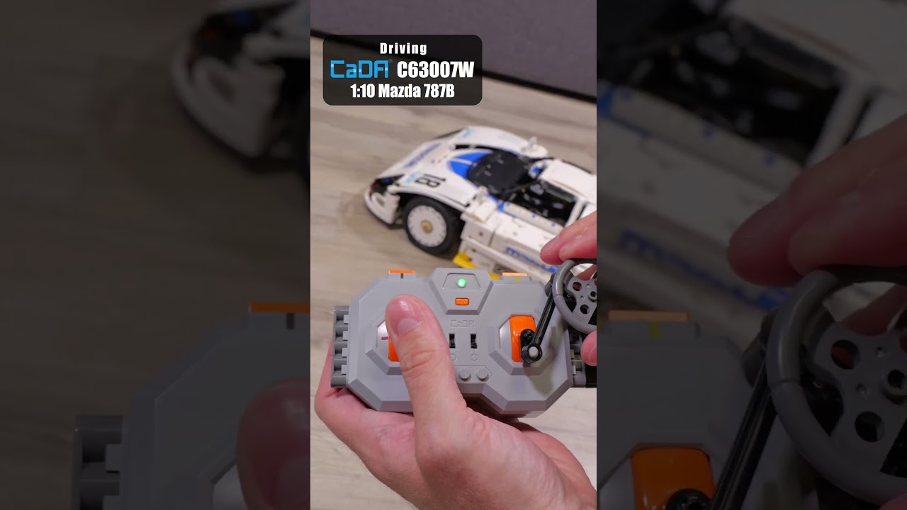 CaDA C63007W Driving | 1:10 Mazda 787B | CaDA Sport Car Showcase | Le Mans 1991 Winner