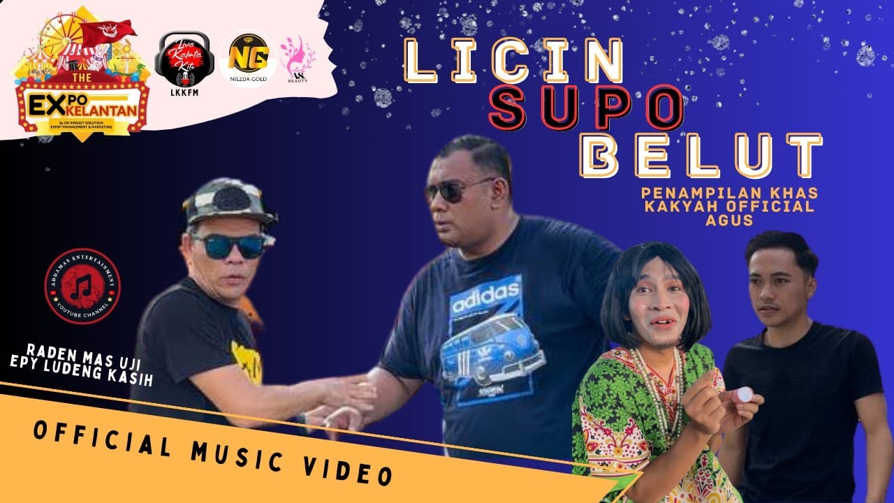 Licin Supo Belut - Raden Mas Uji ft Epy Ludeng Kasih || Official Music Video || Kakyah vs Agus