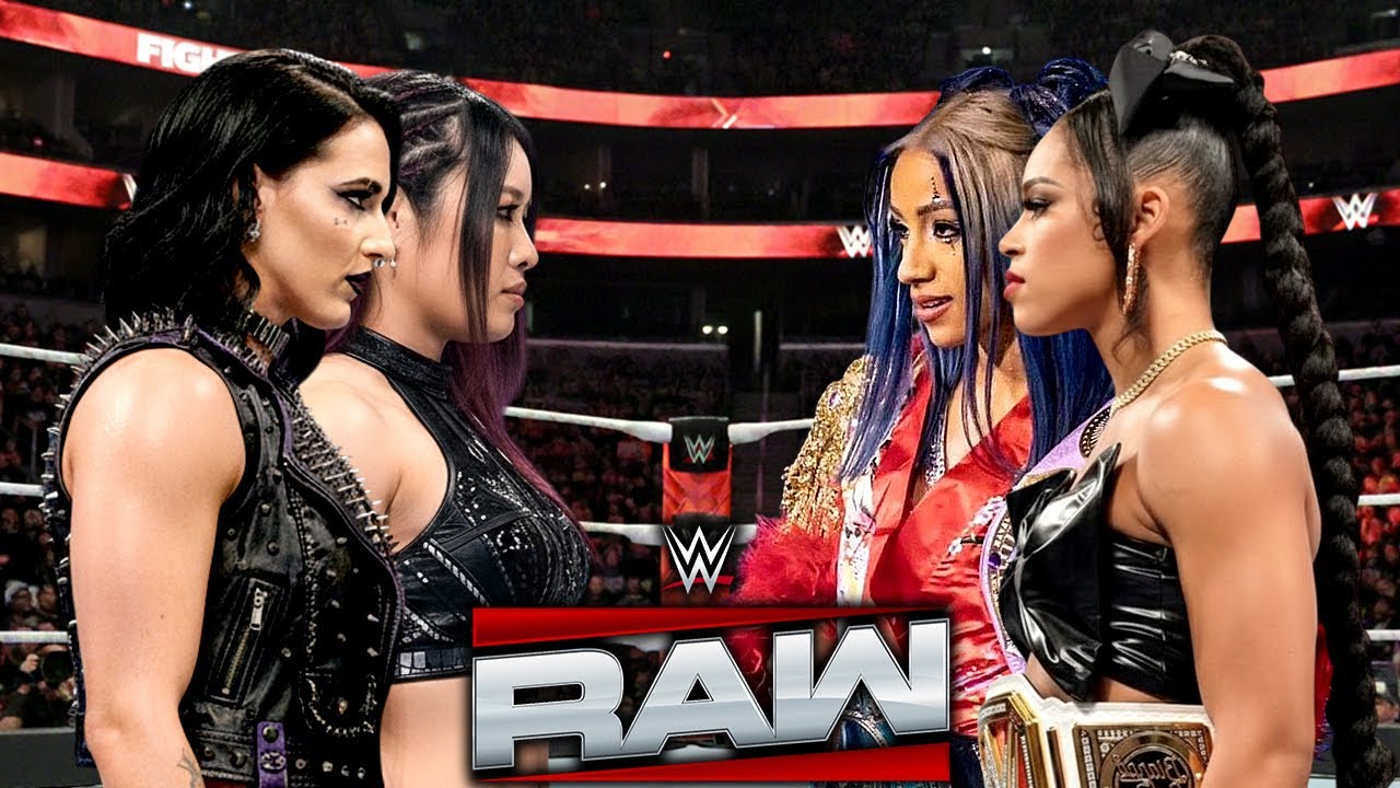 Полный матч: Риа Рипли и Ийо Скай против Бьянки Белэр и Мерседес Моне | WWE RAW 05-02-2026