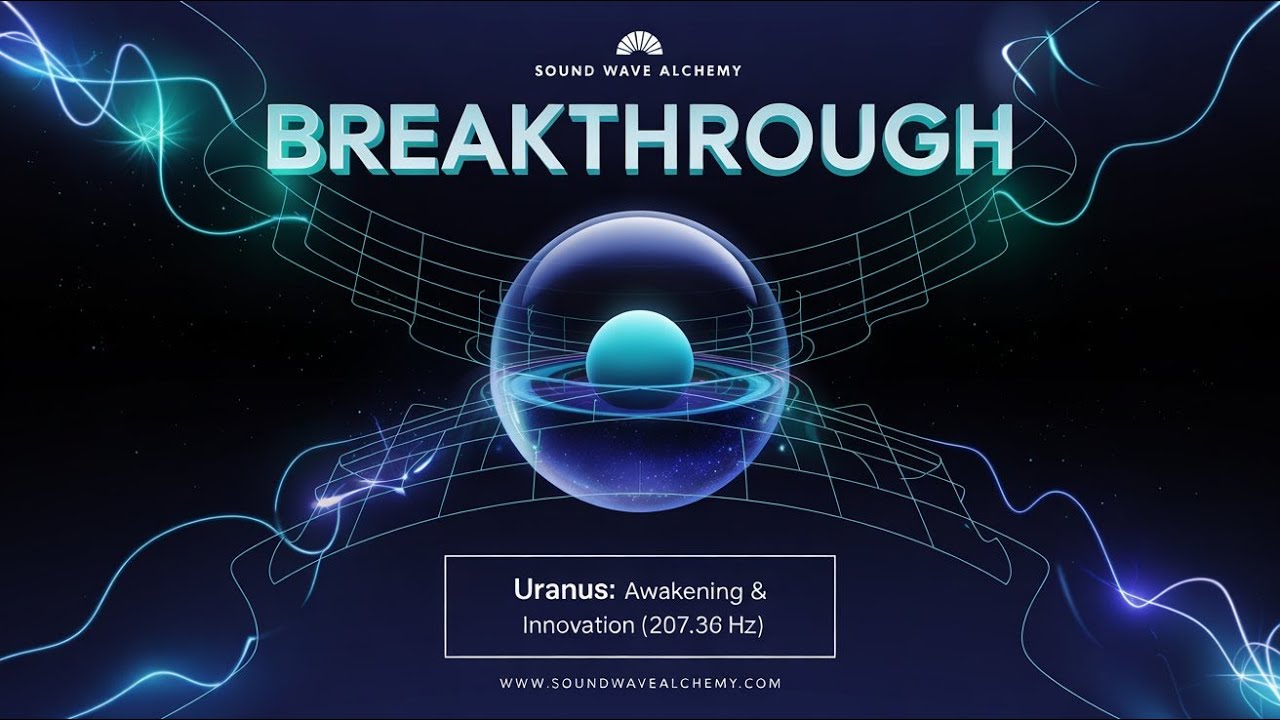 Uranus Frequency: Activate Your Genius & Creative Spark (207.36 Hz) | Pure Tone & Nature